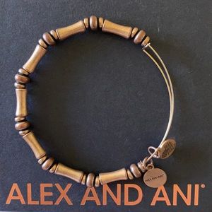 Alex & Ani Gold beaded bracelet